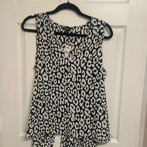 EXPRESS leopard cami- new with tags!
